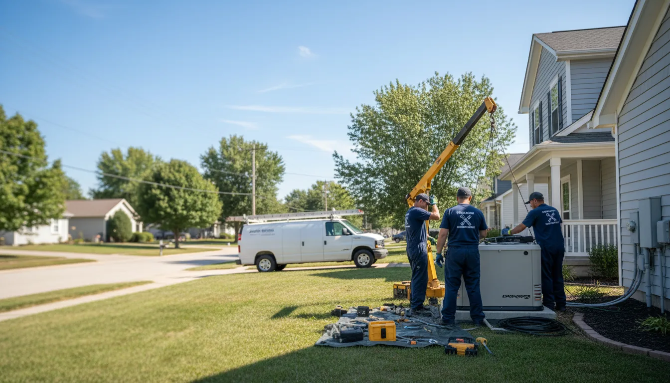 Generator Installation in Cloverdale, OH near me